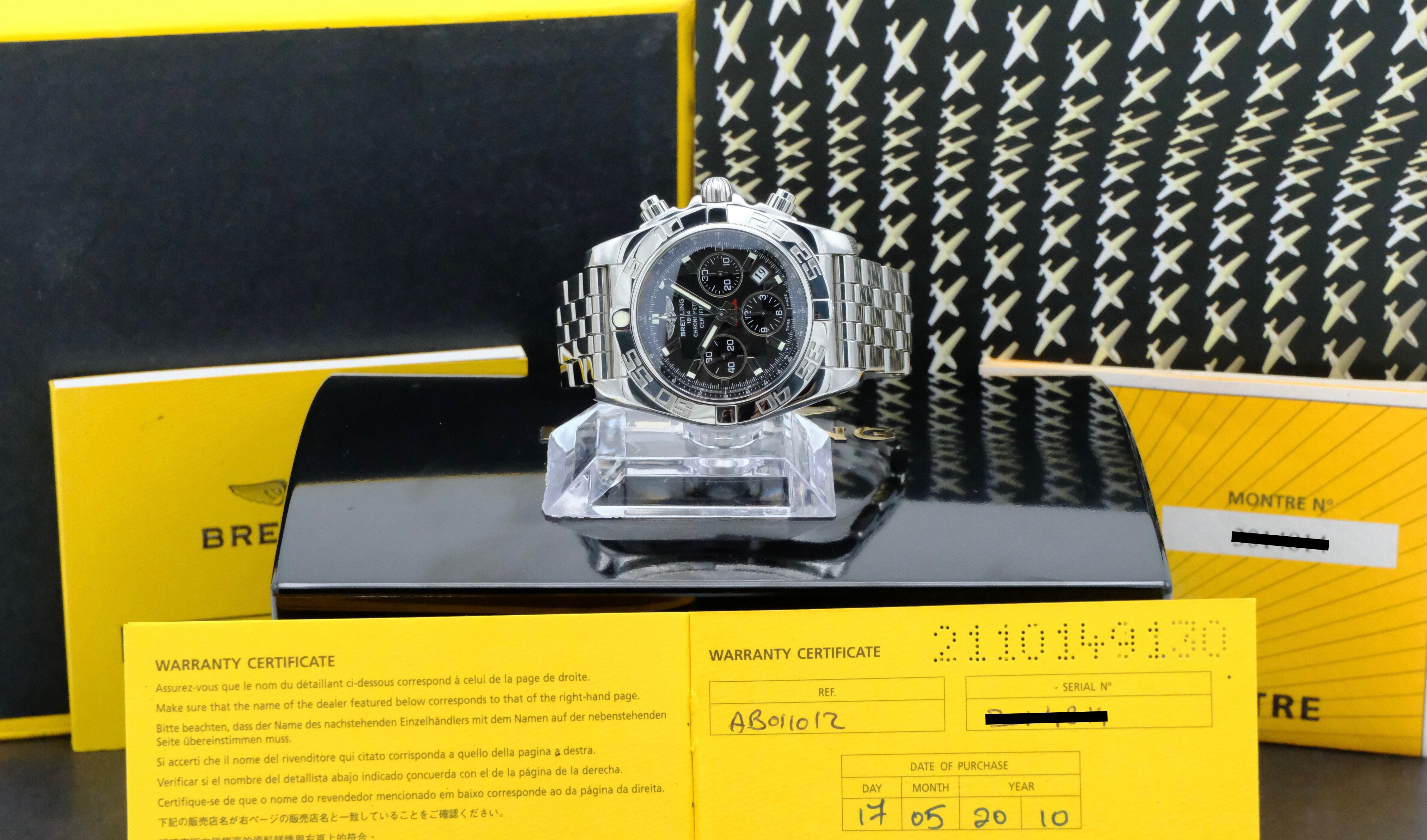 Breitling Chronomat AB0110 - 2010 - Breitling horloge - Breitling kopen - Breitling heren horloge - Trophies Watches