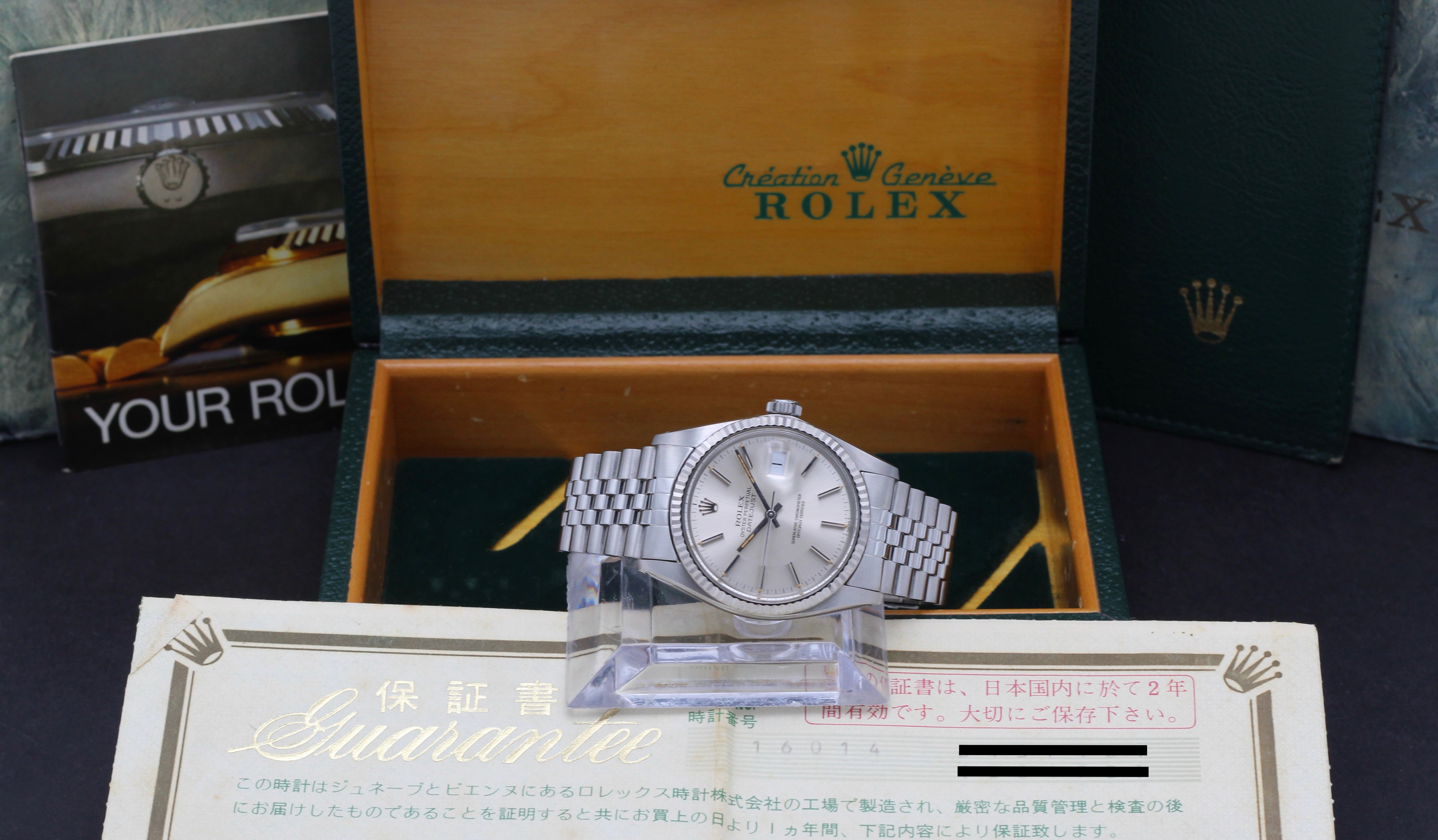 Rolex Datejust 16014 - 1985 - Rolex horloge - Rolex kopen - Rolex heren horloge - Trophies Watches