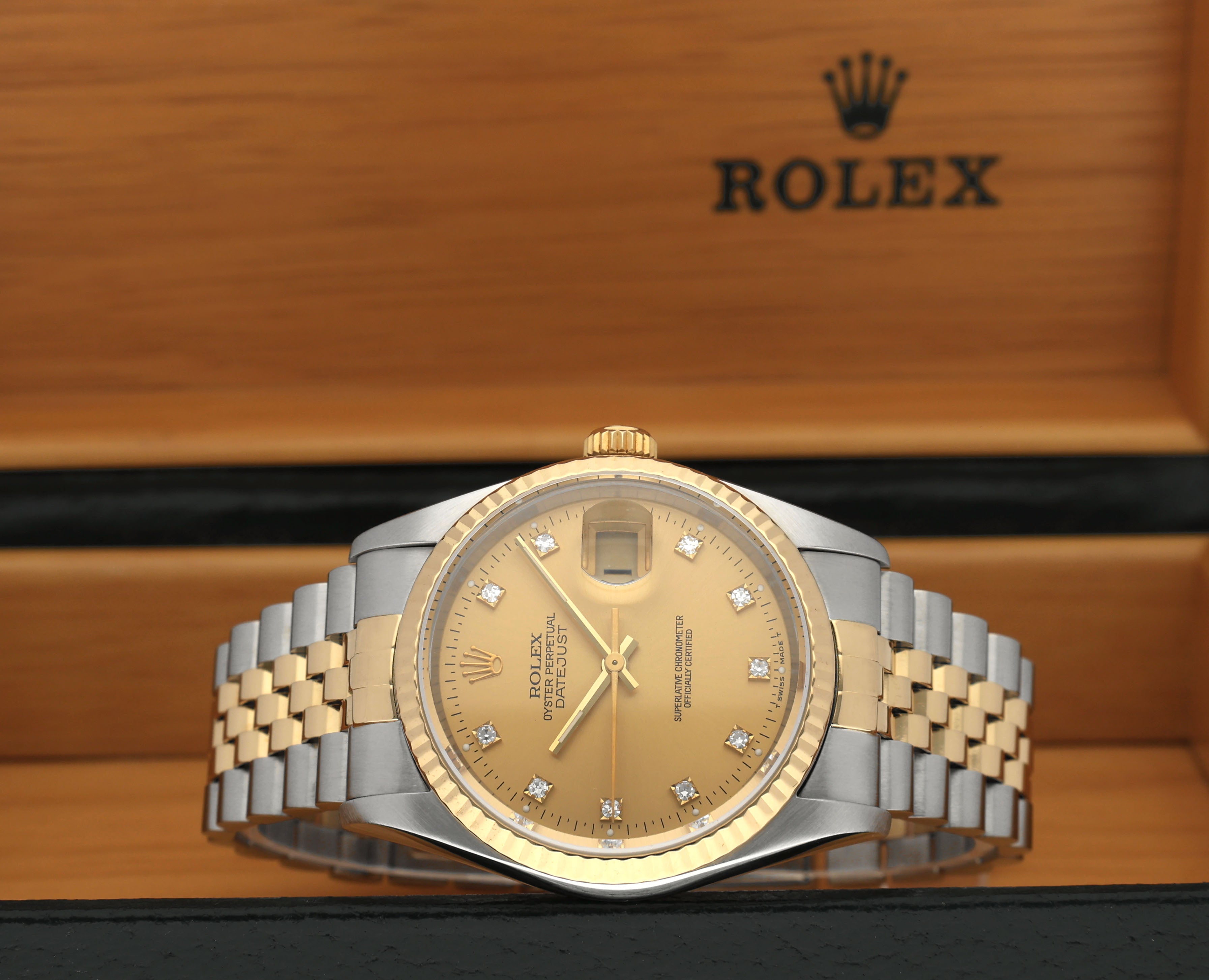 Rolex Datejust 16233G - 1994 - Rolex horloge - Rolex kopen - Rolex heren horloge - Trophies Watches