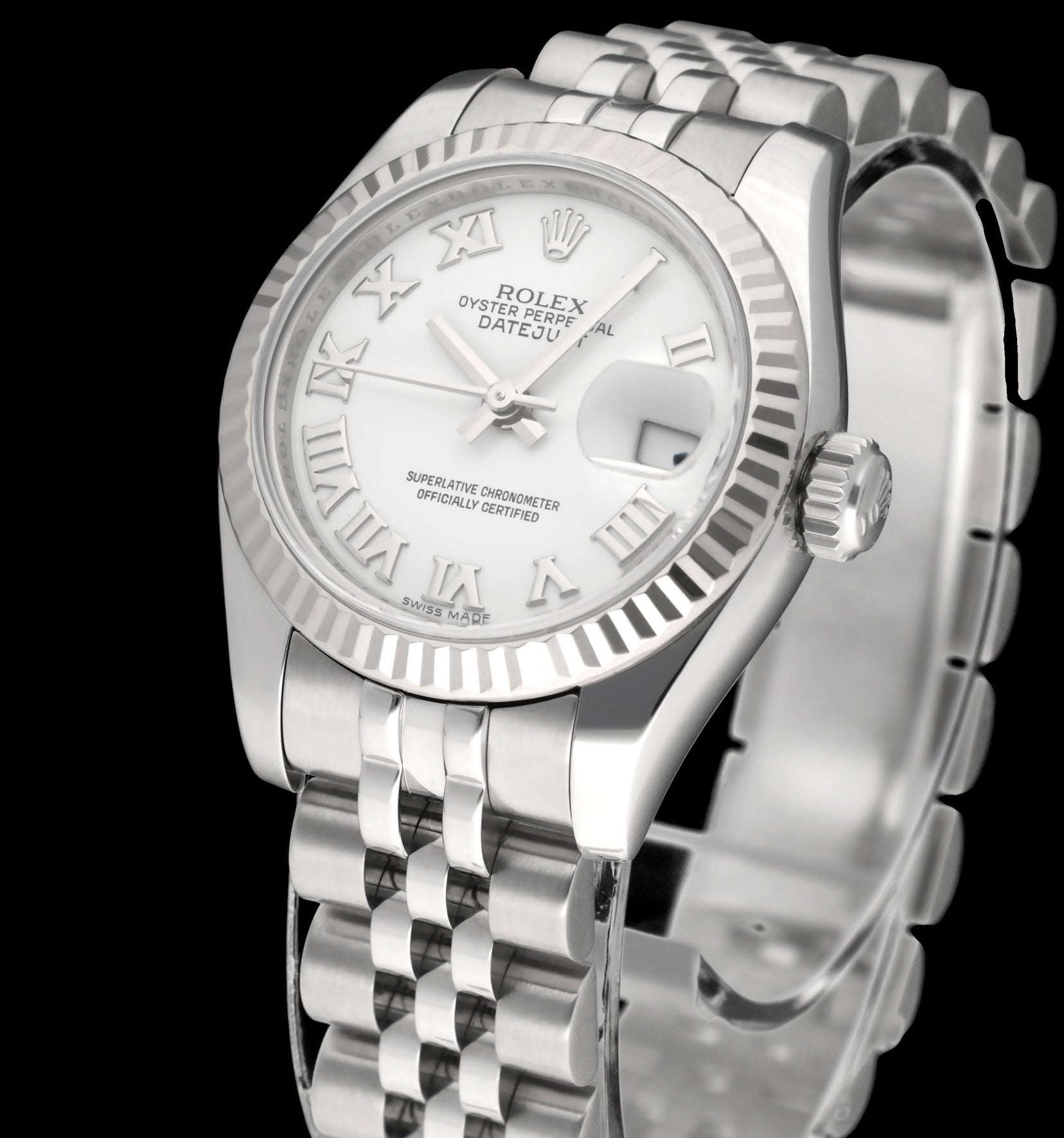 Rolex Oyster Perpetual Lady Datejust 179174 - 2011 - Rolex horloge - Rolex kopen - Rolex dames horloge - Trophies Watches