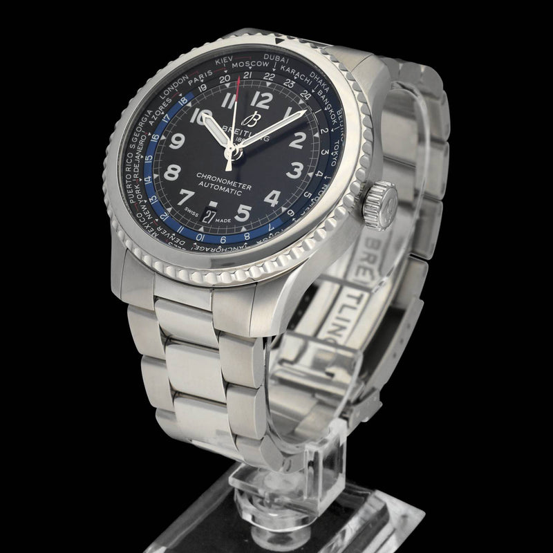 Breitling Aviator 8 AB3521  - 2020 - Breitling horloge - Breitling kopen - Breitling heren horloge - Trophies Watches