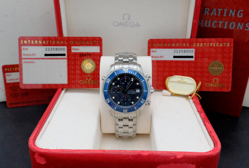 Omega Seamaster Diver 300 M 2225.80.00 - 2008 - Omega horloge - Omega kopen - Omega heren horloge - Trophies Watches