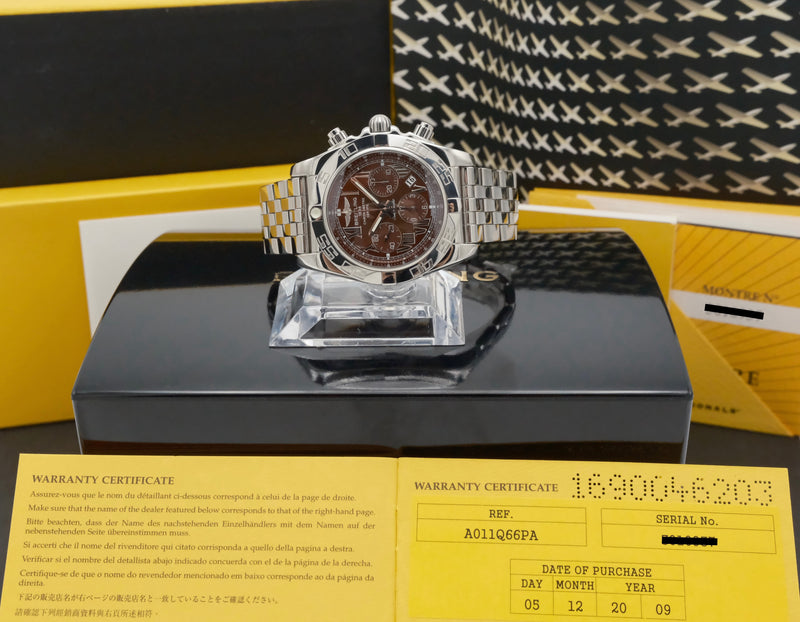 Breitling Chronomat AB0110 - 2009 - Breitling horloge - Breitling kopen - Breitling heren horloge - Trophies Watches