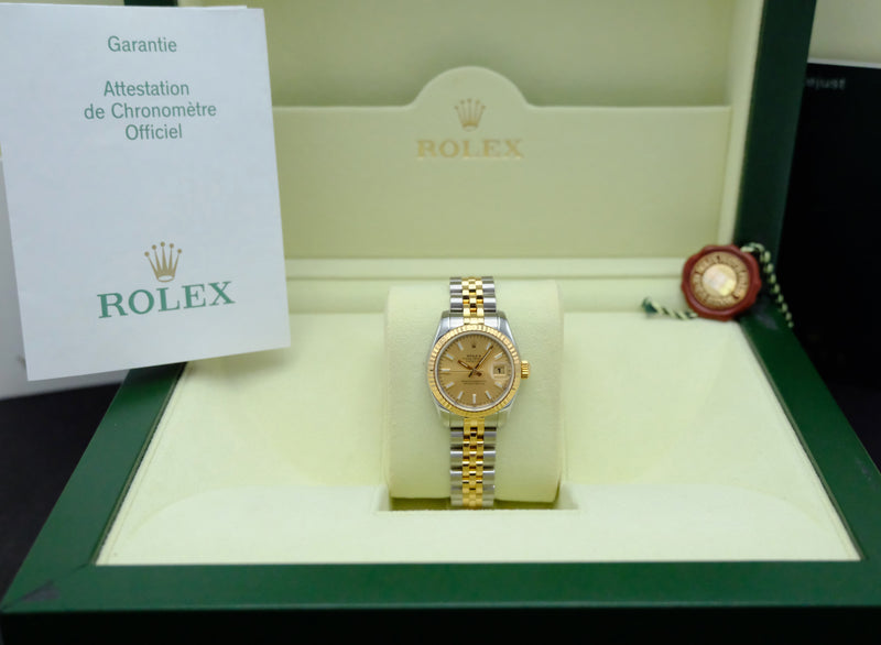 Rolex Lady-Datejust 179173 - 2005 - Rolex horloge - Rolex kopen - Rolex dames horloge - Trophies Watches