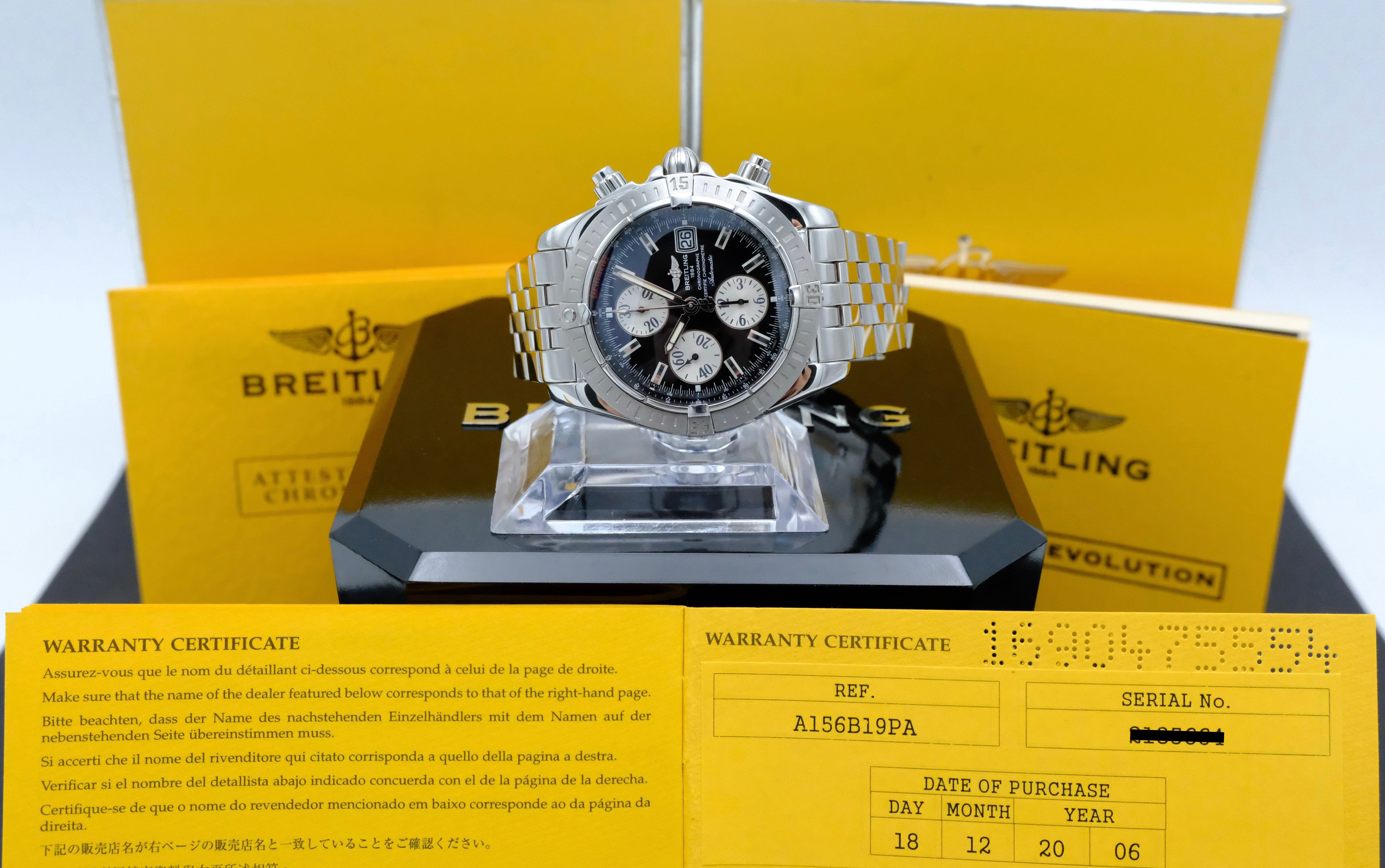 Breitling Chronomat A13356 - 2006 - Breitling horloge - Breitling kopen - Breitling heren horloge - Trophies Watches