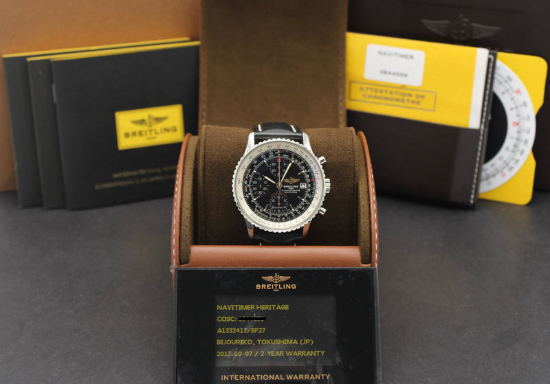Breitling Navitimer Heritage  A13324, Box & Papers, 2017