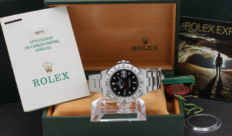 Rolex Explorer 16570 - 2001 - Rolex horloge - Rolex kopen - Rolex heren horloge - Trophies Watches