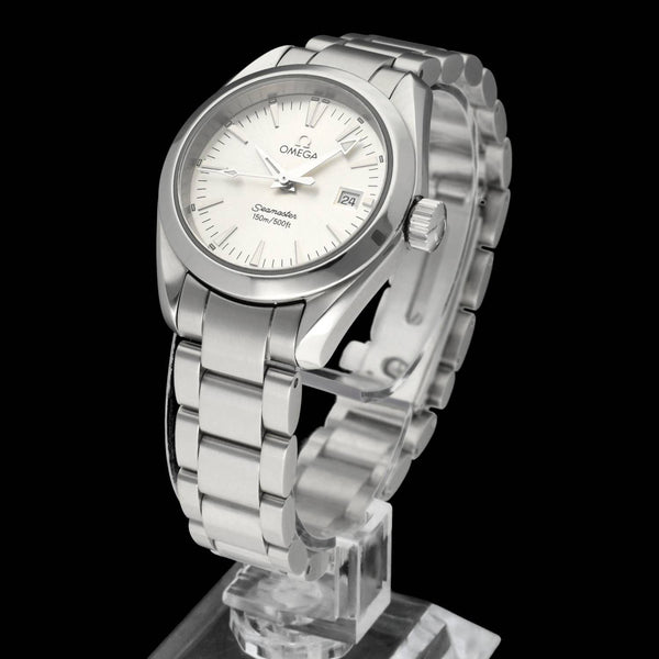 Omega Seamaster Aqua Terra 2577.30 - 2002 - Omega horloge - Omega kopen - Omega dames horloge - Trophies Watches
