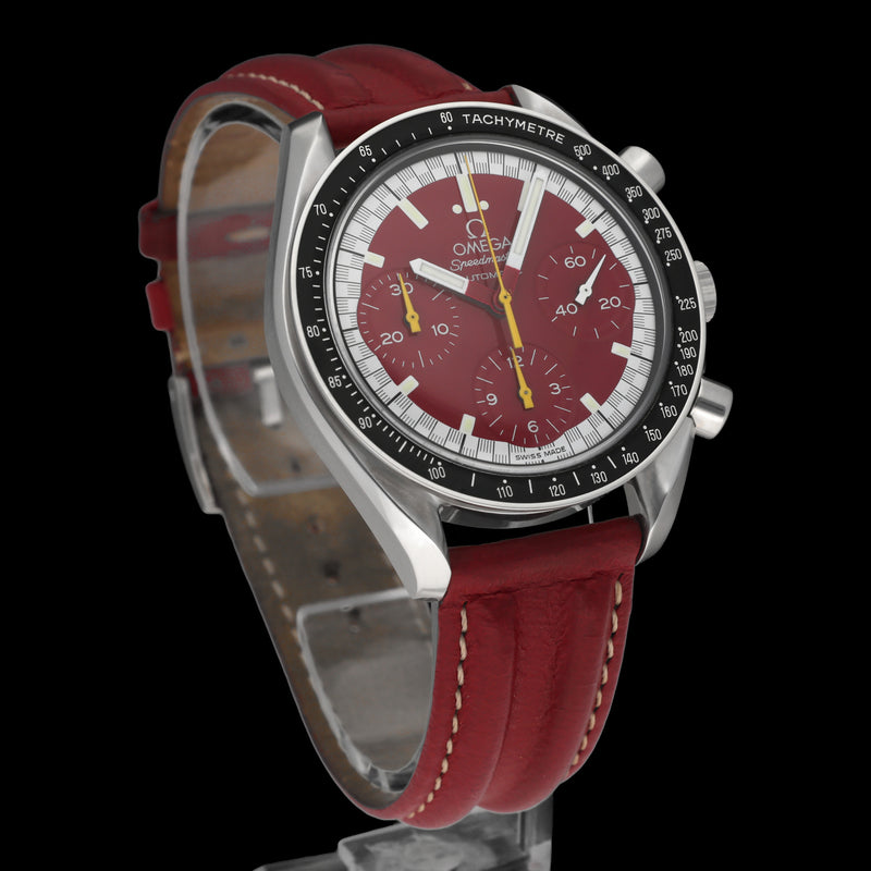Omega Speedmaster Reduced Schumacher 3810.61.41 - 1998 - Omega horloge - Omega kopen - Omega heren horloge - Trophies Watches