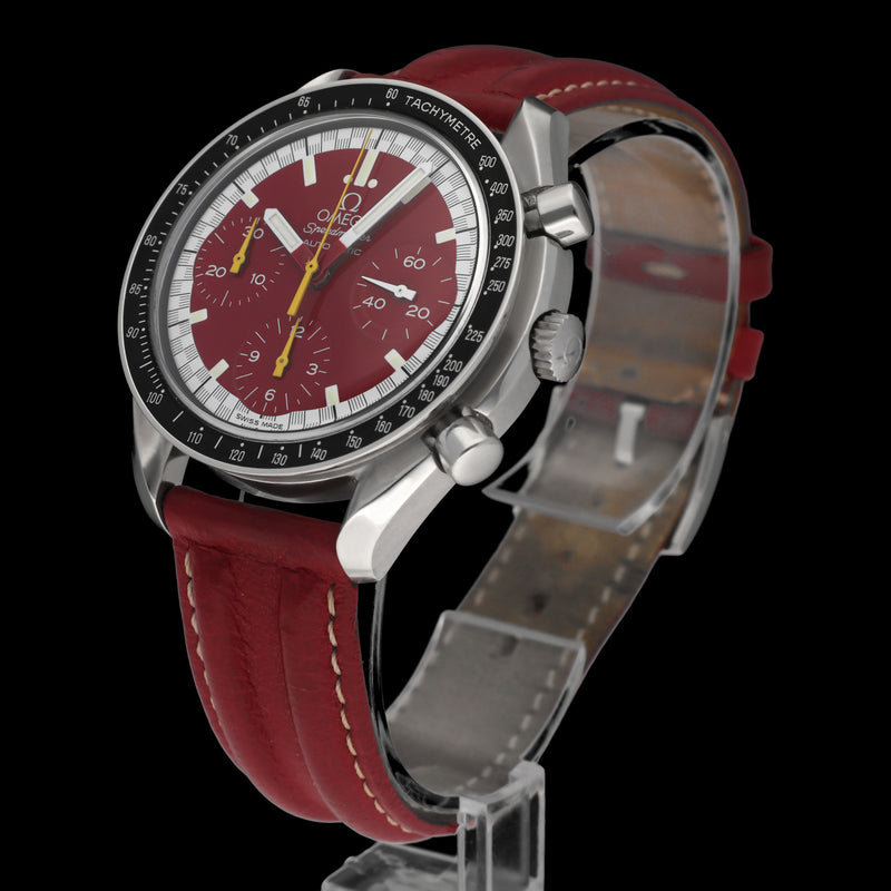 Omega Speedmaster Reduced Schumacher 3810.61.41 - 1998 - Omega horloge - Omega kopen - Omega heren horloge - Trophies Watches