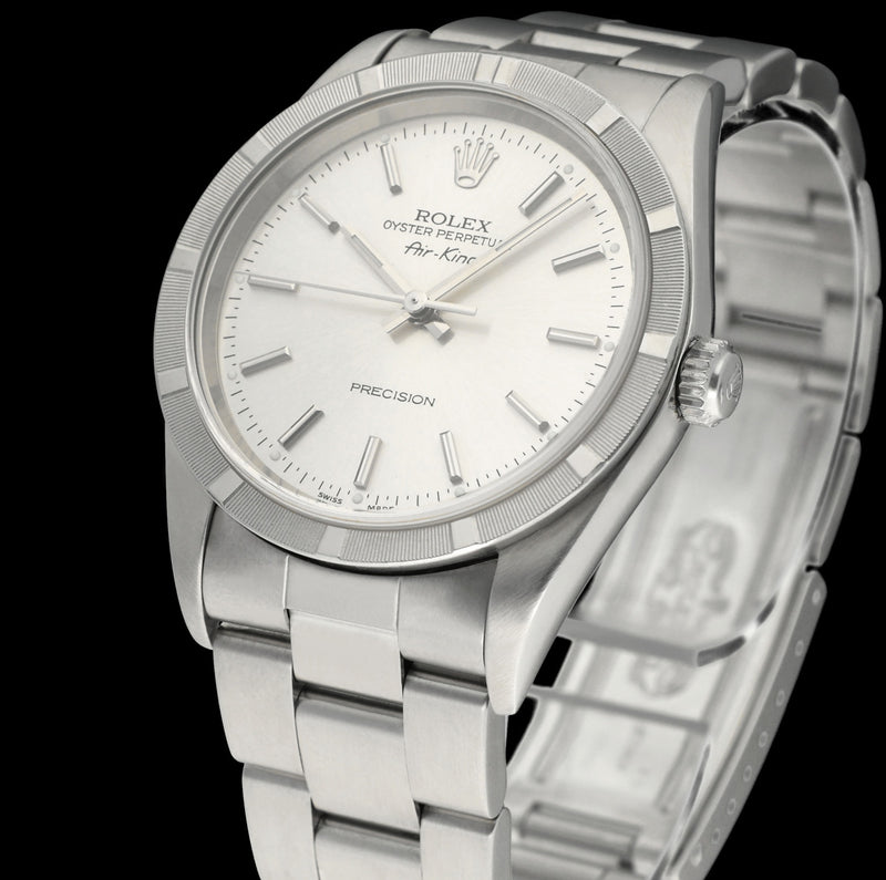 Rolex Air King Precision 14010 - 1999 - Rolex horloge - Rolex kopen - Rolex heren horloge - Trophies Watches