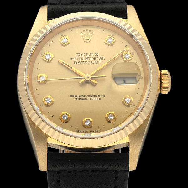Rolex Datejust 16018G - 1987 - Rolex horloge - Rolex kopen - Rolex heren horloge - Trophies Watches