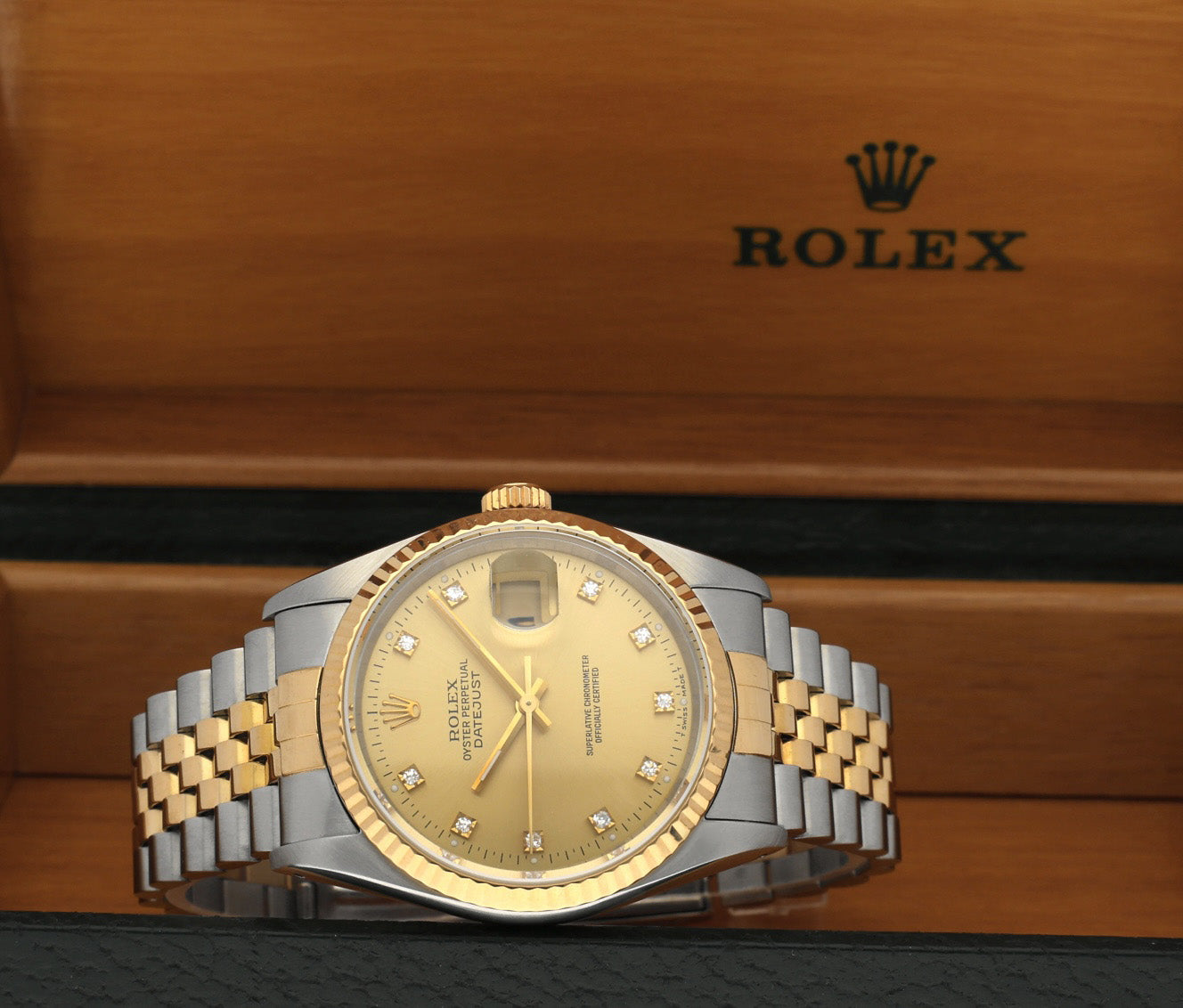 Rolex Datejust 16233G - 1991 - Rolex horloge - Rolex kopen - Rolex heren horloge - Trophies Watches