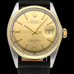 Rolex Datejust 1601 - 1969 - goud/staal - two/tone - Rolex horloge - Rolex kopen - Rolex heren horloge - Trophies Watches