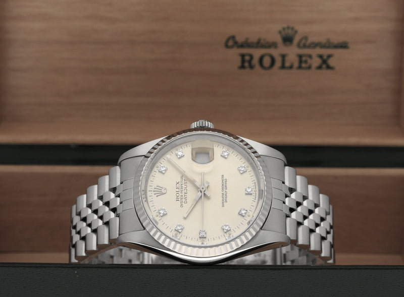 Rolex Datejust 16234G - 1989 - Rolex horloge - Rolex kopen - Rolex heren horloge - Trophies Watches