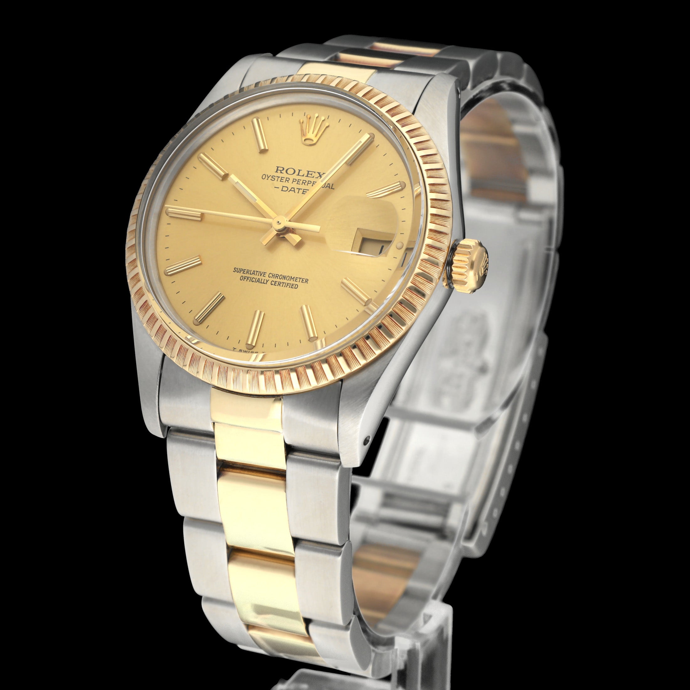 Rolex Oyster Perpetual Date 15053 - 1982 - Rolex horloge - Rolex kopen - Rolex heren horloge - Trophies Watches