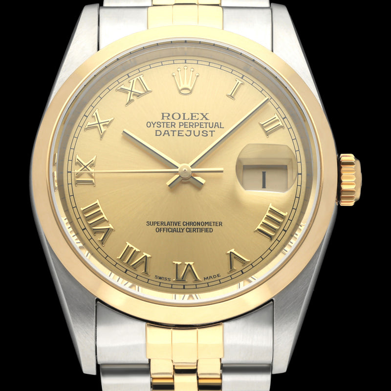 Rolex Datejust 16203 - 2000 - Rolex horloge - Rolex kopen - Rolex heren horloge - Trophies Watches