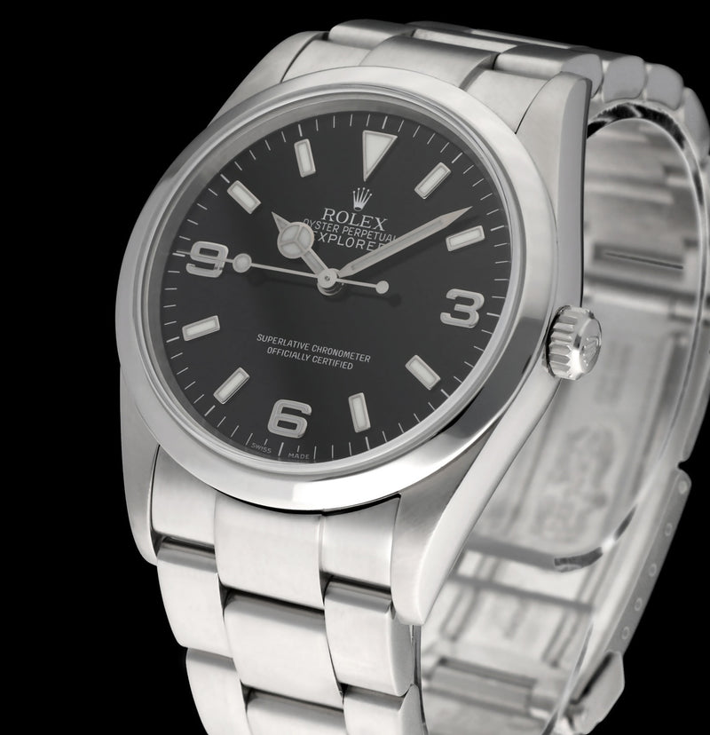 Rolex Explorer 114270 - 2005 - Rolex horloge - Rolex kopen - Rolex heren horloge - Trophies Watches