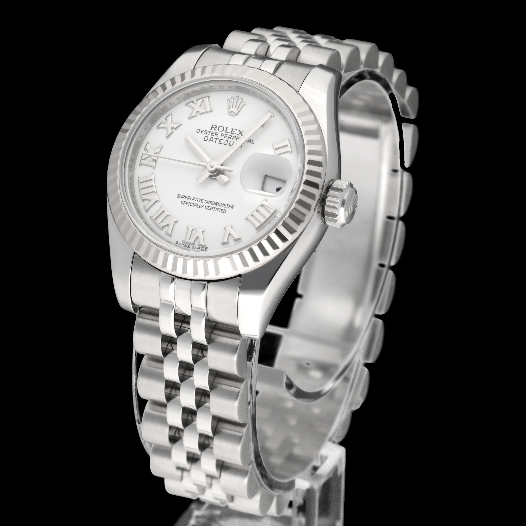 Rolex Oyster Perpetual Lady Datejust 179174 - 2011 - Rolex horloge - Rolex kopen - Rolex dames horloge - Trophies Watches
