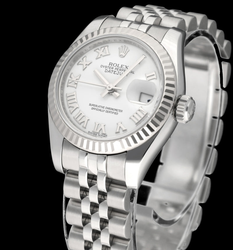 Rolex Oyster Perpetual Lady Datejust 179174 - 2011 - Rolex horloge - Rolex kopen - Rolex dames horloge - Trophies Watches