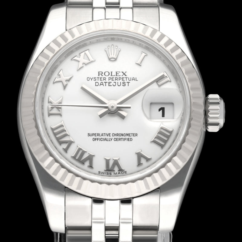 Rolex Oyster Perpetual Lady Datejust 179174 - 2011 - Rolex horloge - Rolex kopen - Rolex dames horloge - Trophies Watches
