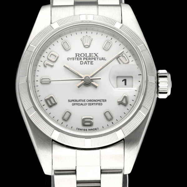 Rolex Oyster Perpetual Lady Date 79190 - 2004 - Rolex horloge - Rolex kopen - Rolex dames horloge - Trophies Watches