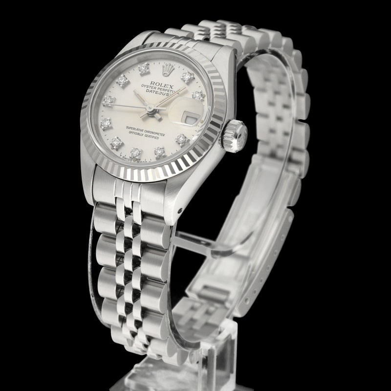Rolex Oyster Perpetual Lady Datejust 69174G - 1991 - Rolex horloge - Rolex kopen - Rolex dames horloge - Trophies Watches
