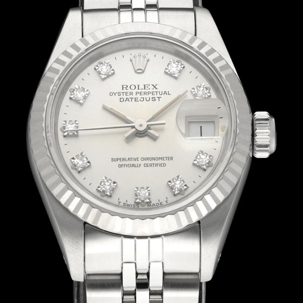 Rolex Oyster Perpetual Lady Datejust 69174G - 1991 - Rolex horloge - Rolex kopen - Rolex dames horloge - Trophies Watches
