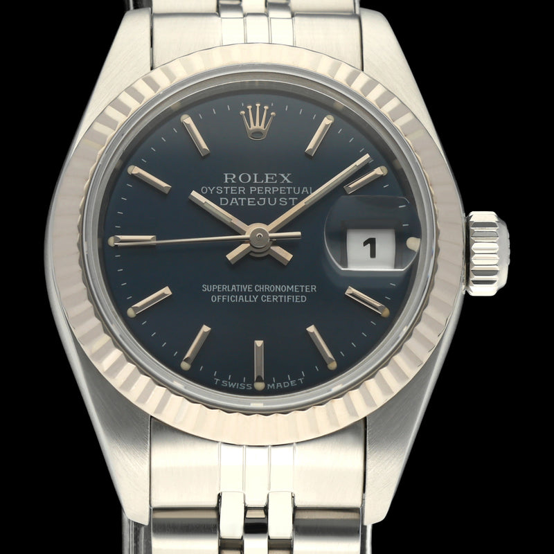 Rolex Oyster Perpetual Lady Datejust 69174 - 1999 - Rolex horloge - Rolex kopen - Rolex dames horloge - Trophies Watches