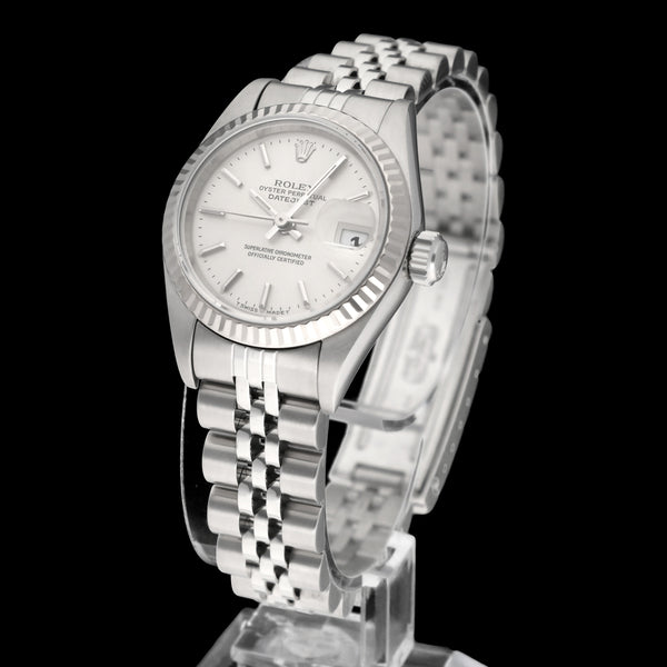 Rolex Oyster Perpetual Lady Datejust 69174 - 1998 - Rolex horloge - Rolex kopen - Rolex dames horloge - Trophies Watches