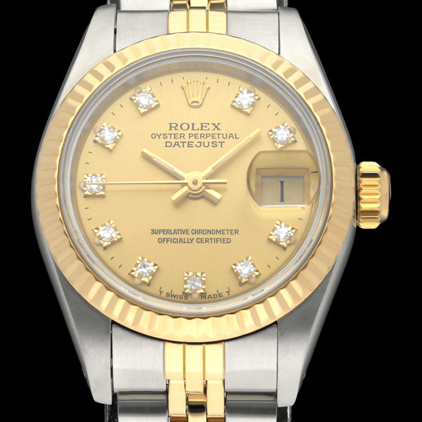 Rolex Lady-Datejust 69173G - 1987 - Rolex horloge - Rolex kopen - Rolex dames horloge - Trophies Watches
