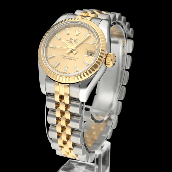 Rolex Lady-Datejust 179173 - 2005 - Rolex horloge - Rolex kopen - Rolex dames horloge - Trophies Watches