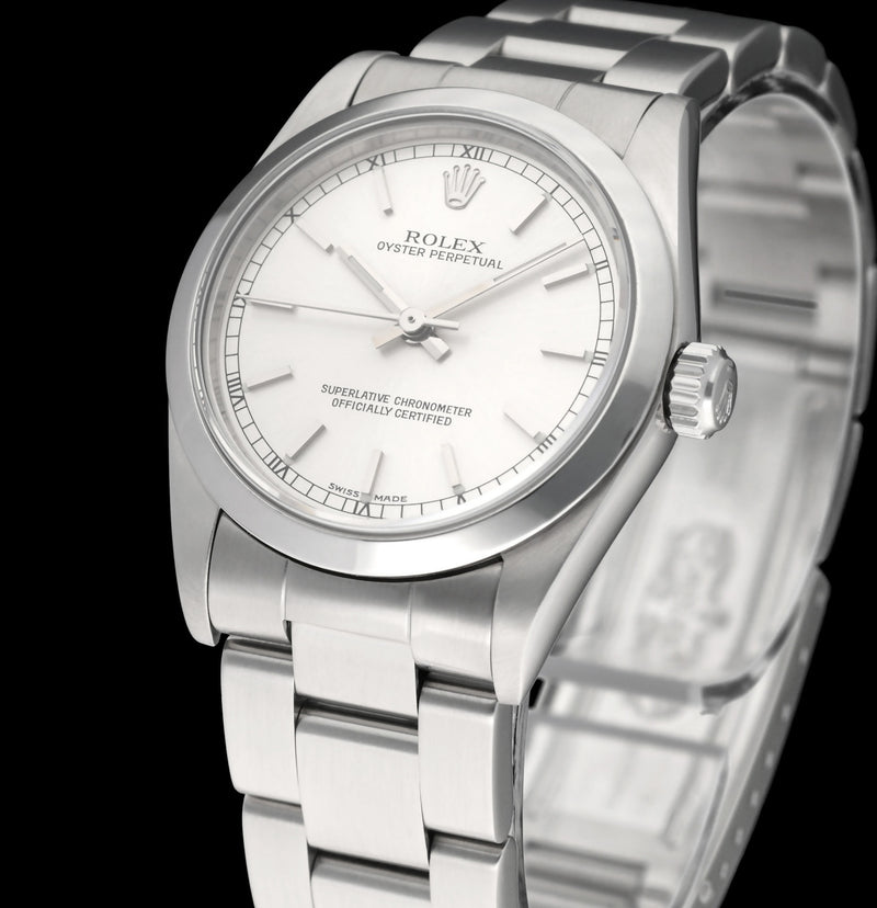 Rolex Oyster Perpetual 77080 - 1999 - Rolex horloge - Rolex kopen - Rolex dames horloge - Trophies Watches