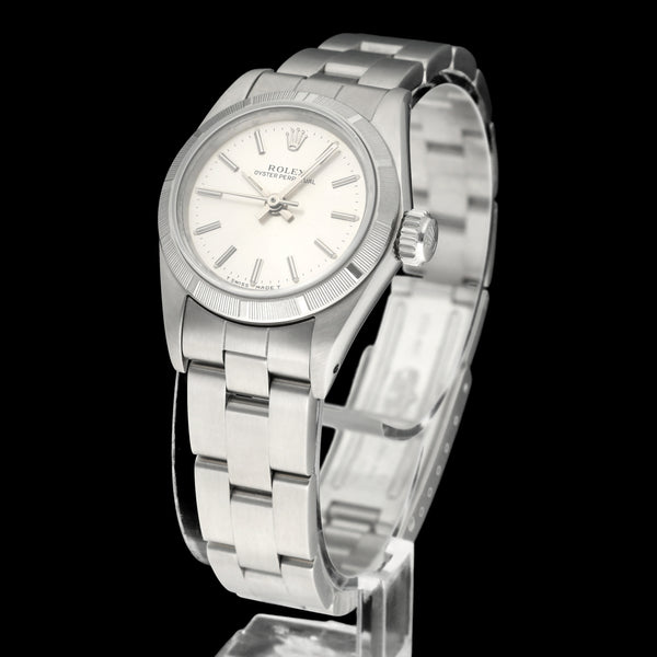 Rolex Oyster Perpetual 67230 - 1991 - Rolex horloge - Rolex kopen - Rolex dames horloge - Trophies Watches