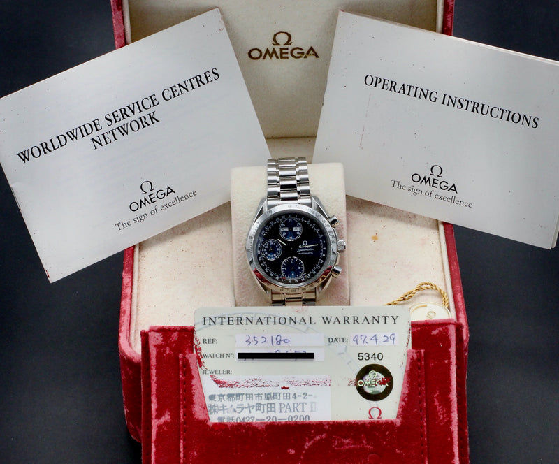 Omega Speedmaster Day Date 3521.80.00 - 1997 - Omega horloge - Omega kopen - Omega heren horloge - Trophies Watches