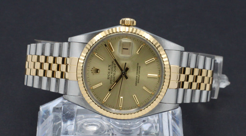 Rolex Datejust 16013 - 1986 - Rolex horloge - Rolex kopen - Rolex heren horloge - Trophies Watches